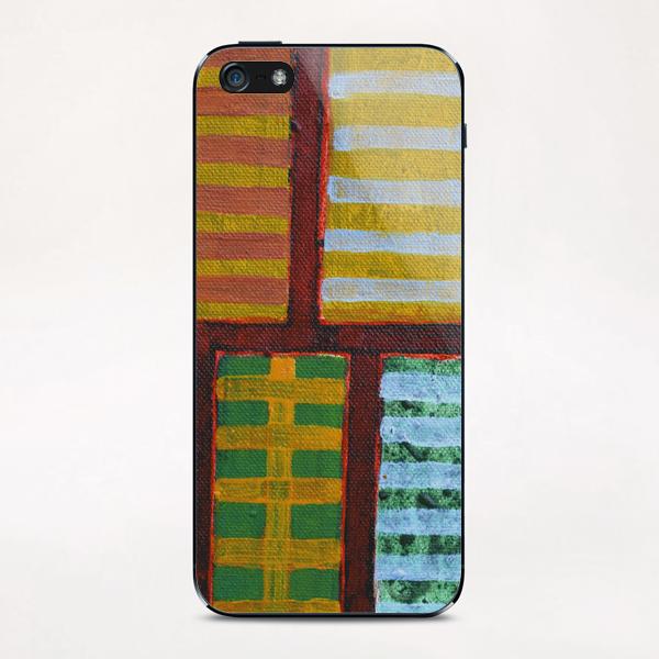 Crossing Lines  iPhone & iPod Skin by Heidi Capitaine