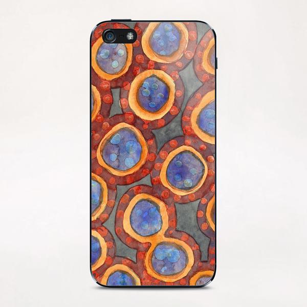 Shining Dotted Circles Pattern iPhone & iPod Skin by Heidi Capitaine