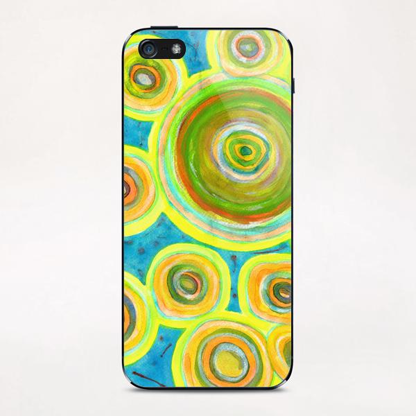 Circular Sky Lights  iPhone & iPod Skin by Heidi Capitaine