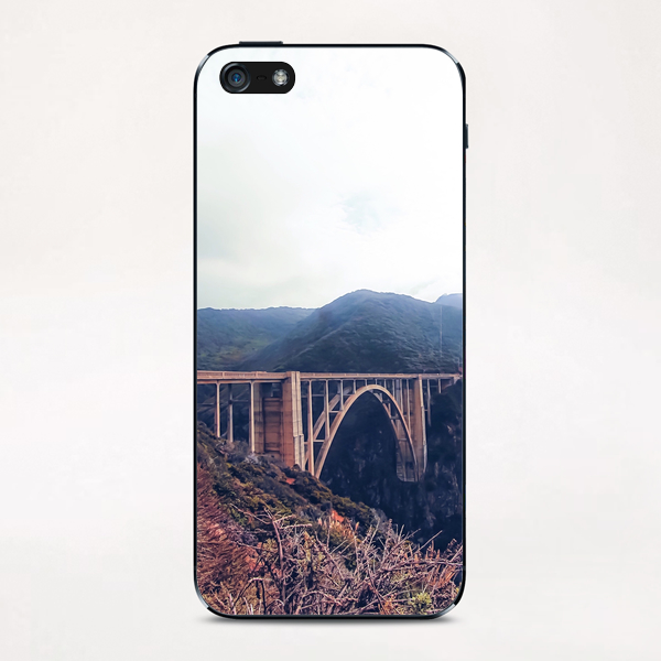 beautiful landscape at Bixby bridge, Big Sur, California, USA  iPhone & iPod Skin by Timmy333