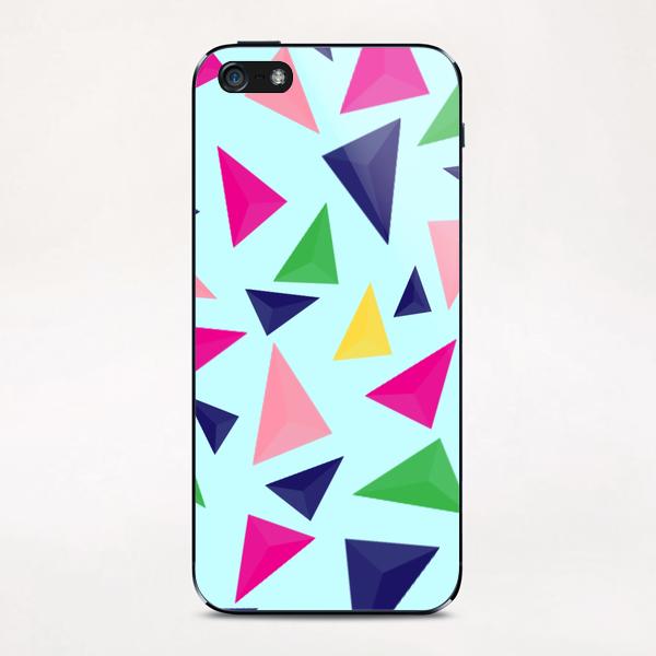 Lovely Geometric Background X 0.5 iPhone & iPod Skin by Amir Faysal