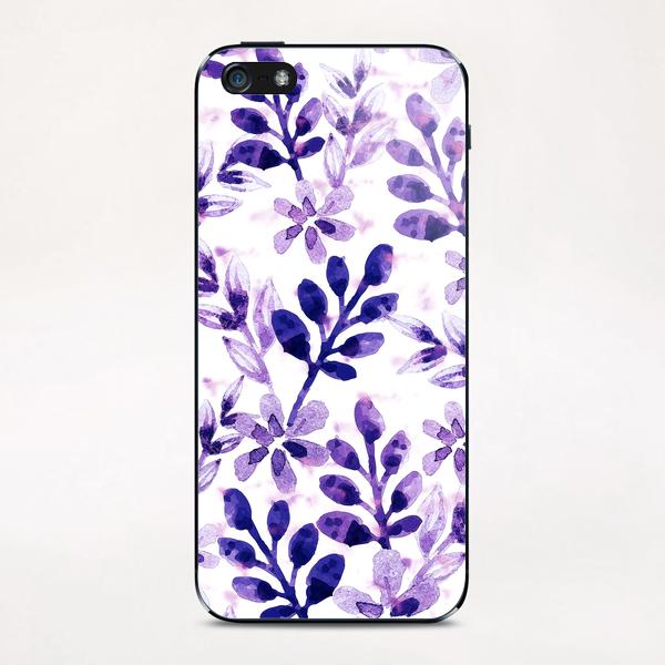 Watercolor Floral X 0.3 iPhone & iPod Skin by Amir Faysal