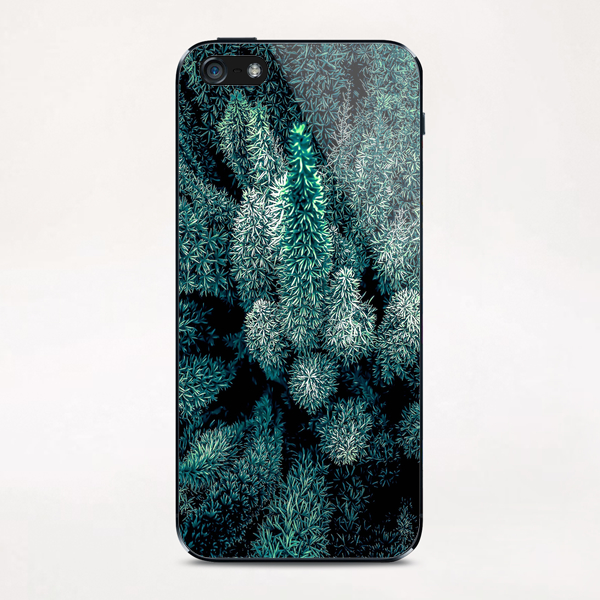 closeup green plant texture abstract background iPhone & iPod Skin by Timmy333