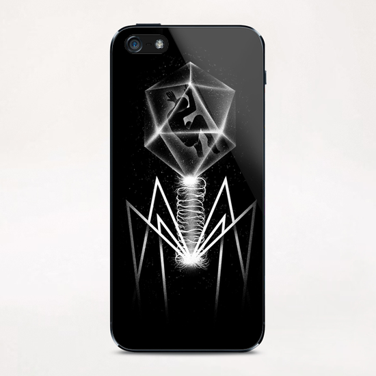 Bacteriophage iPhone & iPod Skin by Tobias Fonseca