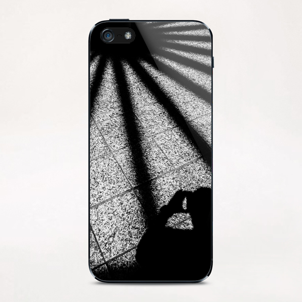 light and shadow in black and white iPhone & iPod Skin by Timmy333