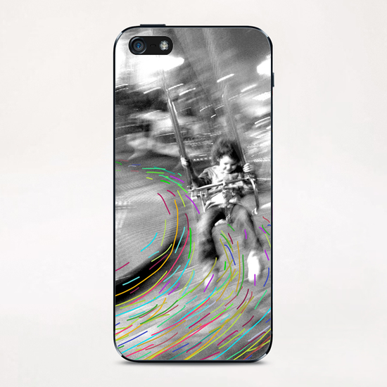 Sur le Manège iPhone & iPod Skin by Ivailo K