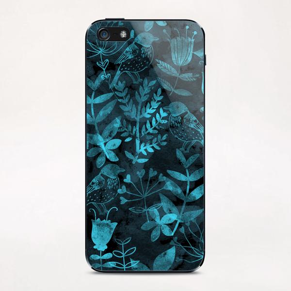 Abstract Botanical Garden  iPhone & iPod Skin by Amir Faysal