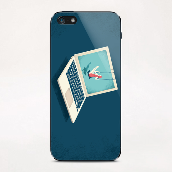 SWINGING iPhone & iPod Skin by Andrea De Santis