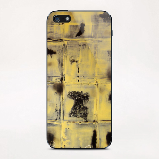 Tryptique 1 iPhone & iPod Skin by Kapoudjian