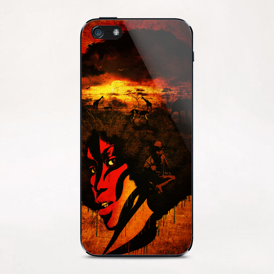 Afroca iPhone & iPod Skin by dEMOnyo