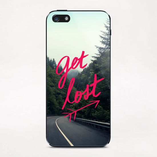 Get Lost iPhone & iPod Skin by Leah Flores