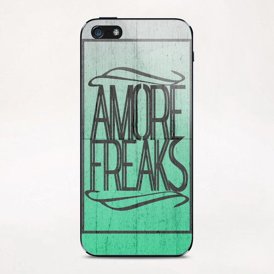 AMORE FREAKS iPhone & iPod Skin by Chrisb Marquez