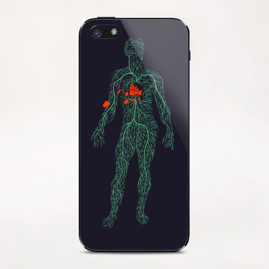 Autumn Heart iPhone & iPod Skin by Tobias Fonseca