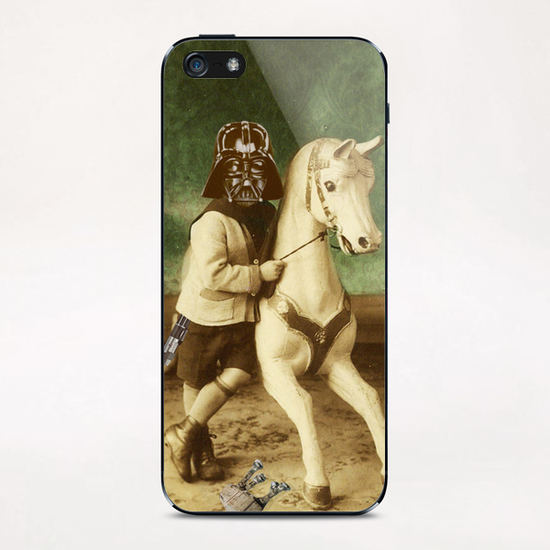 Darth Wader childhood iPhone & iPod Skin by tzigone