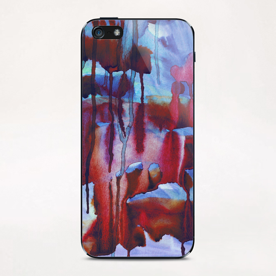 Watercolor iPhone & iPod Skin by Nika_Akin