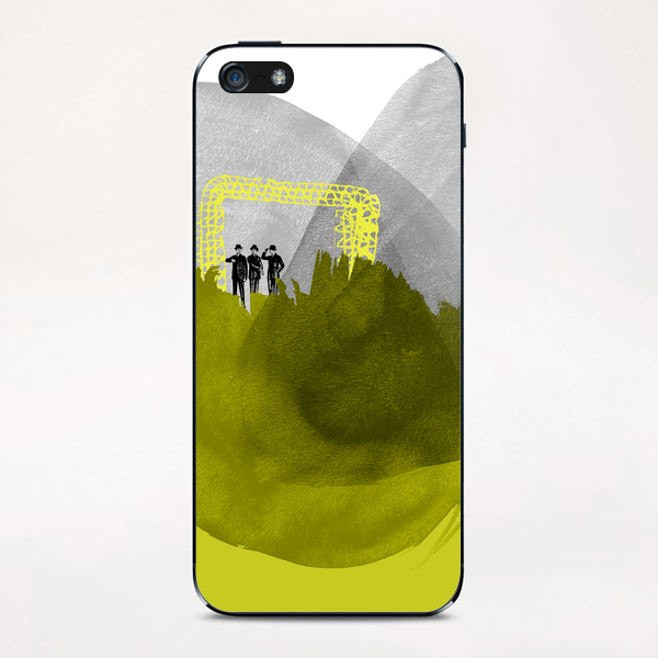 little gods waiting for the end of the world iPhone & iPod Skin by junillu