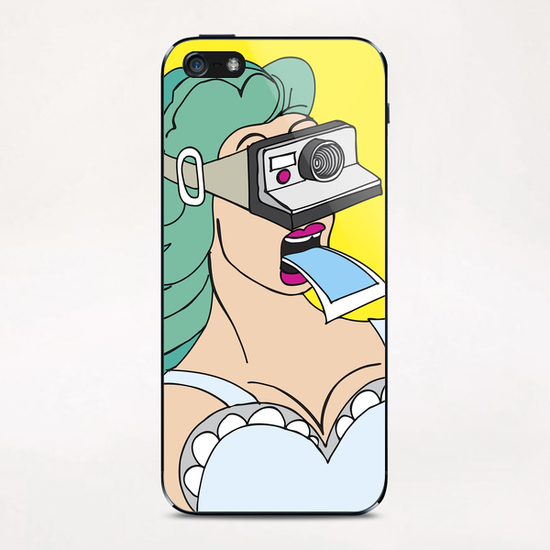 Miss Bipolar iPhone & iPod Skin by Yann Tobey