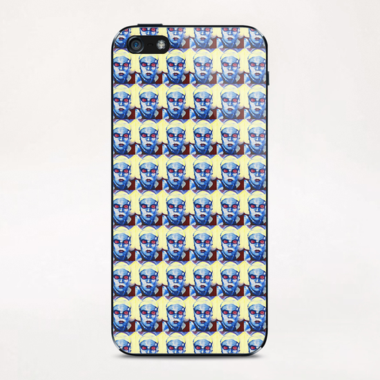 Multiple-Manaudou iPhone & iPod Skin by Jerome Hemain