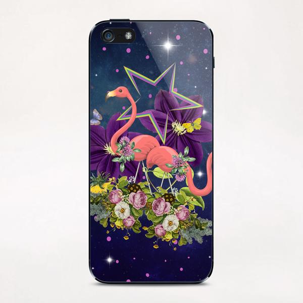 FLAMINGOS  iPhone & iPod Skin by GloriaSanchez