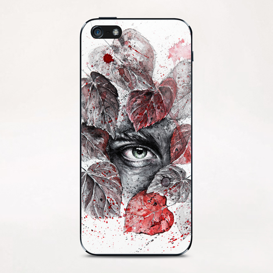 The Watcher iPhone & iPod Skin by Nika_Akin