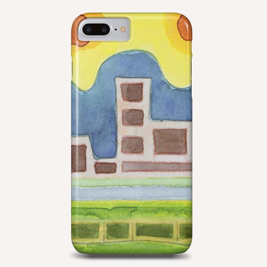 Surreal Simplified Cityscape  Phone Case by Heidi Capitaine