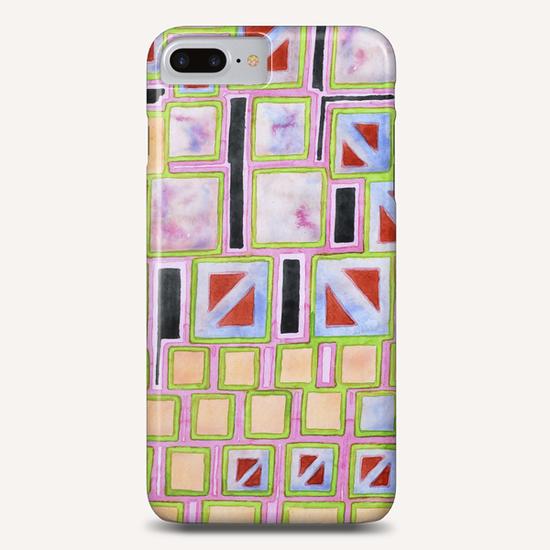 Composition out of Three Kind of Squares Phone Case by Heidi Capitaine