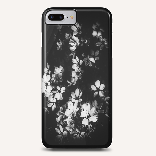 flowers background in black and white Phone Case by Timmy333