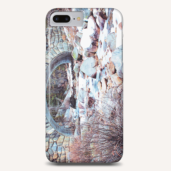 river covered with snow at Sequoia national park, USA Phone Case by Timmy333