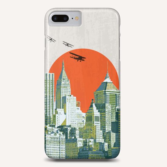 Red sun on NY Phone Case by tzigone