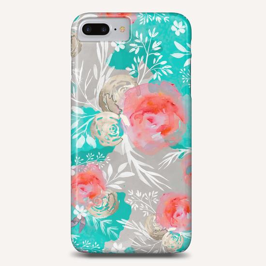 Watercolor Flourish Phone Case by mmartabc