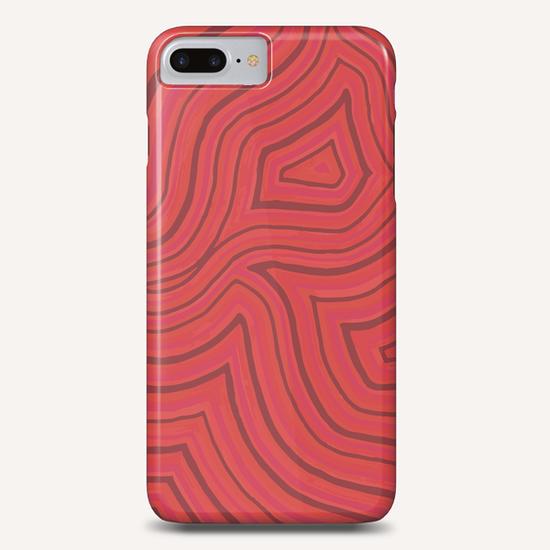 Red Color Burst Phone Case by ShinyJill