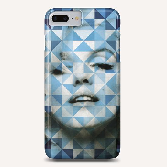 Blue M Phone Case by Vic Storia