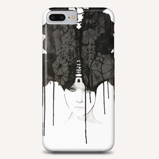 "Princesse fleurs noires" Phone Case by Virginie Rahem Ancey