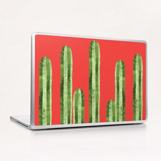 Mexican cacti Laptop & iPad Skin by Vitor Costa