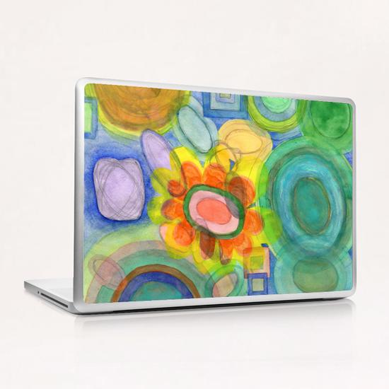 A closer Look at the Flower  Universe  Laptop & iPad Skin by Heidi Capitaine