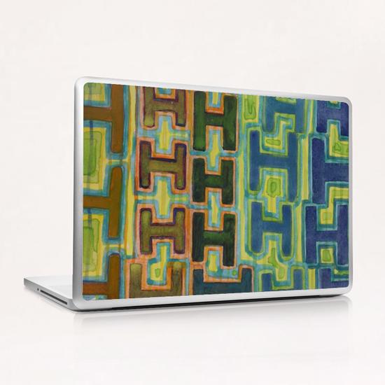 I-Beams Pattern  Laptop & iPad Skin by Heidi Capitaine