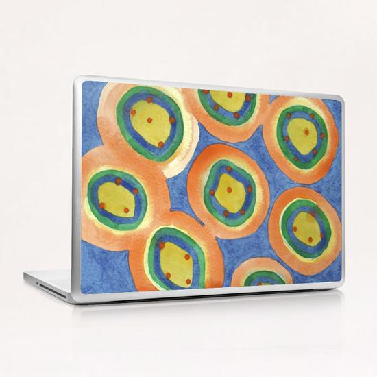 . Merry Circles arranged  to a big Circle  Laptop & iPad Skin by Heidi Capitaine