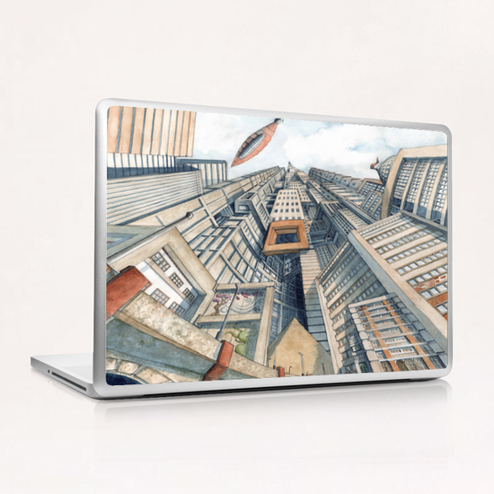 Downtown Laptop & iPad Skin by Davide Magliacano