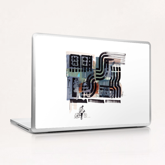 Saint Marks Street (2) Laptop & iPad Skin by electrobudista