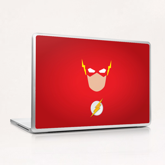 Flash Laptop & iPad Skin by Roberto Caporilli