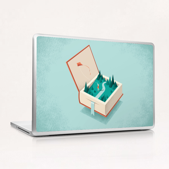 Flying Laptop & iPad Skin by Andrea De Santis