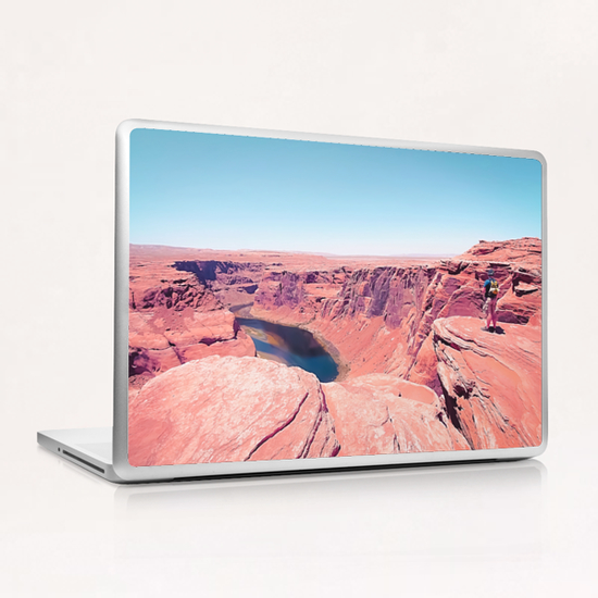 Desert at Horseshoe Bend, Arizona, USA Laptop & iPad Skin by Timmy333