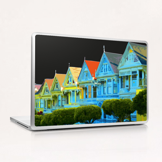 Alamo Square Laptop & iPad Skin by Vic Storia