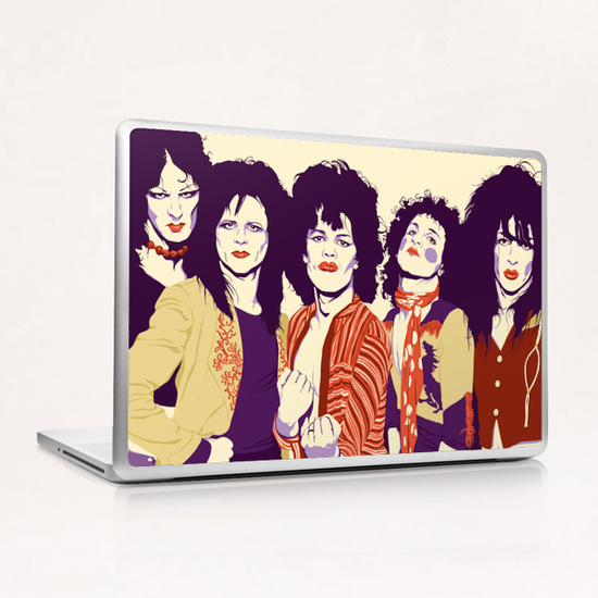 NEW YORK DOLLS Laptop & iPad Skin by Francis le Gaucher