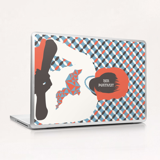 HER PORTRAIT Laptop & iPad Skin by Francis le Gaucher