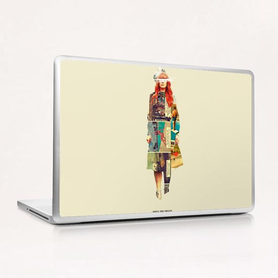 Until She Smiles Laptop & iPad Skin by Frank Moth