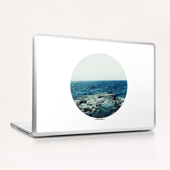 Ocean Blue Laptop & iPad Skin by Leah Flores