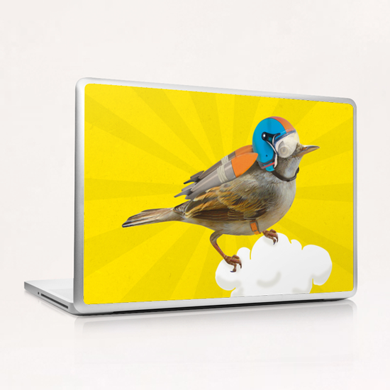 Rocket Bird Laptop & iPad Skin by tzigone