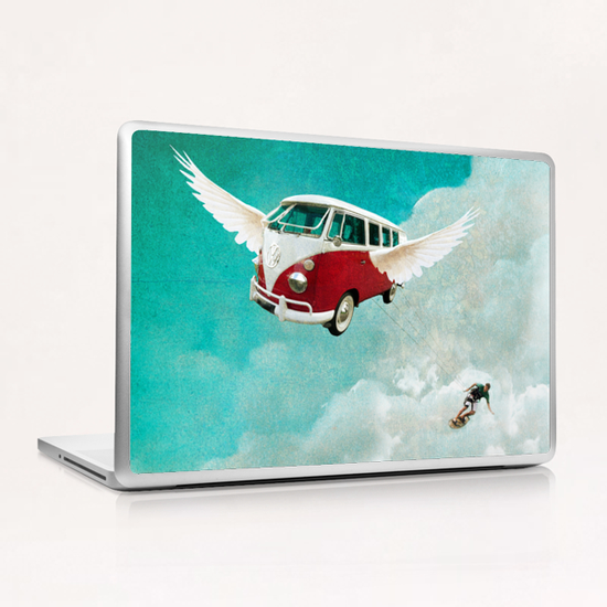 Sky-surf Laptop & iPad Skin by tzigone