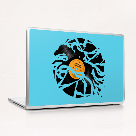 Disc Jockey Laptop & iPad Skin by Enkel Dika